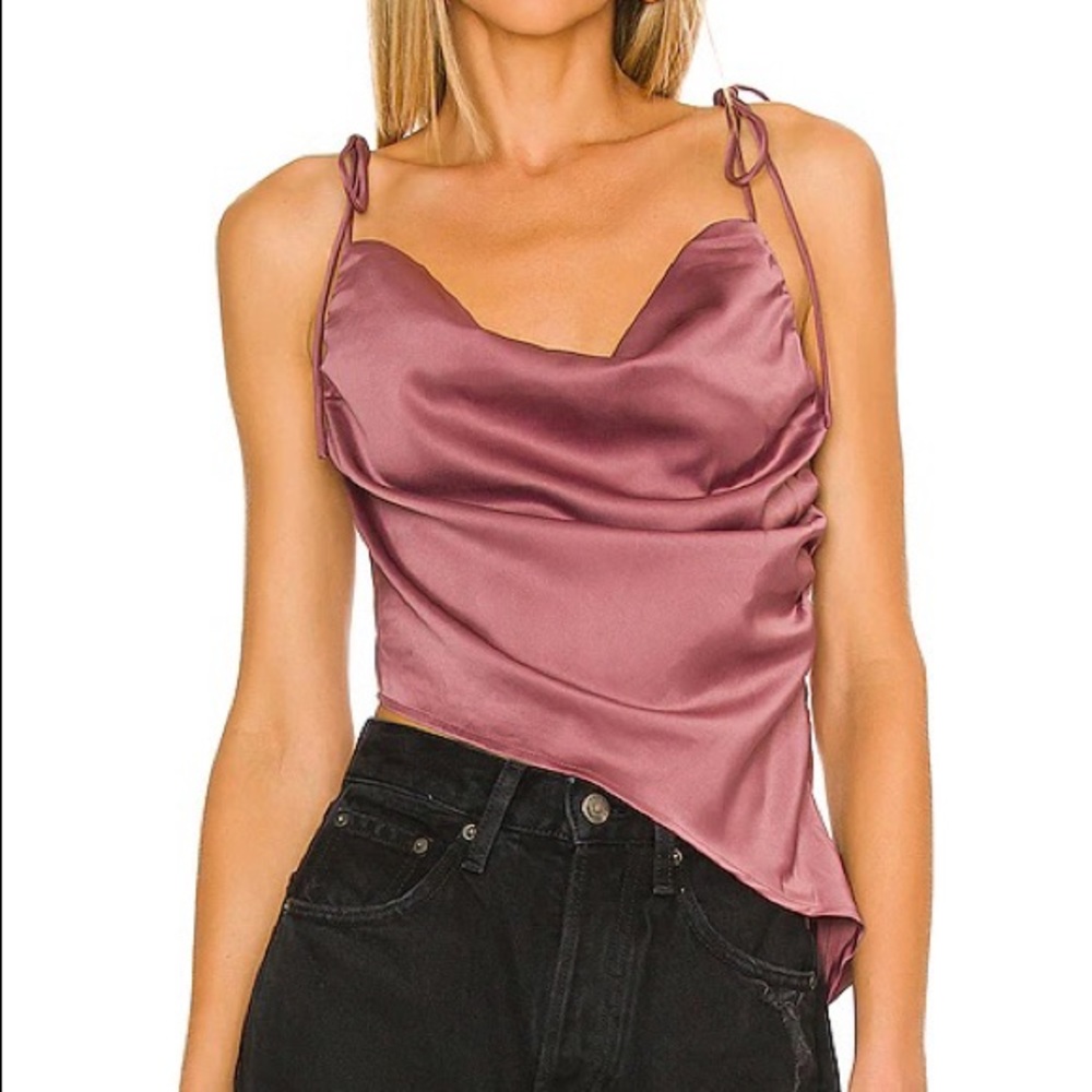 More to Come Jocelyn Top in Mauve.